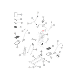 Bowflex Max Trainer M3 Elliptical Right Handlebar Static Grip 1000415026 - hydrafitnessparts