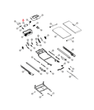 Bowflex T25i T56i Treadmill Dc Drive Motor with Flywheel 1000513329 - hydrafitnessparts