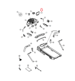 Bowflex T25i T56i Treadmill Display Console Assembly MFR - 8026766_B & 1000513257 - hydrafitnessparts