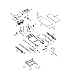 Bowflex T25i T56i Treadmill Front Drive Roller with Pulley 1000513247 - hydrafitnessparts