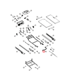 Bowflex T25i T56i Treadmill Top Shroud Deck Handle 1000513222 - hydrafitnessparts