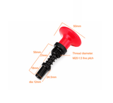 Cable Gym Pull Pop Pin 2" Knob Selector M20 - 1.5 Thread 1/2" | 12mm Pin - hydrafitnessparts