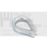 Cable Wrap Thimble For 6mm Cable Strength System - hydrafitnessparts