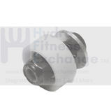 Concept II Model C D E Rower Bottom Roller Under Monorail Seat Part 1733 - hydrafitnessparts