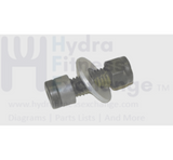 Concept II Model C D E Rower Bottom Seat Roller Hardware Kit Part 1732 - hydrafitnessparts