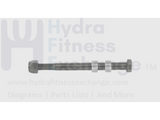 Concept II Model C D E Rower Top Seat Roller Hardware Replacement 1727 - hydrafitnessparts