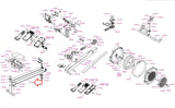 Concept II Model D w PM5 Black Rower Seat Track Monorail Assembly 2849 - hydrafitnessparts