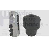 Connector W/Rubber Cap with 3 Screws Size 65 x 25mm Strength System - hydrafitnessparts