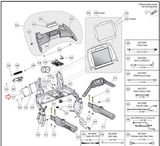 Cybex Go - 770T 790T 650T Treadmill Fan 120x120mm MFR - AB1212UB - Y0B EC - 22533 - hydrafitnessparts