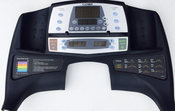 Cybex LCX - 425T Treadmill Display Console Panel 100300 or AD-21467-Q - hydrafitnessparts