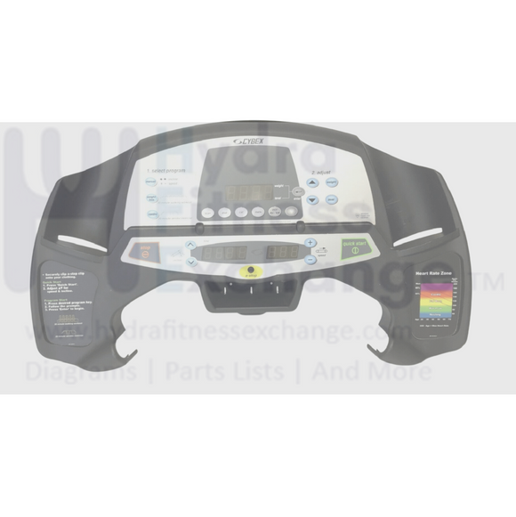 Cybex Sport + - 515T Treadmill Display Console Assembly AD - 18130 & 47 - 95 - 100 - hydrafitnessparts