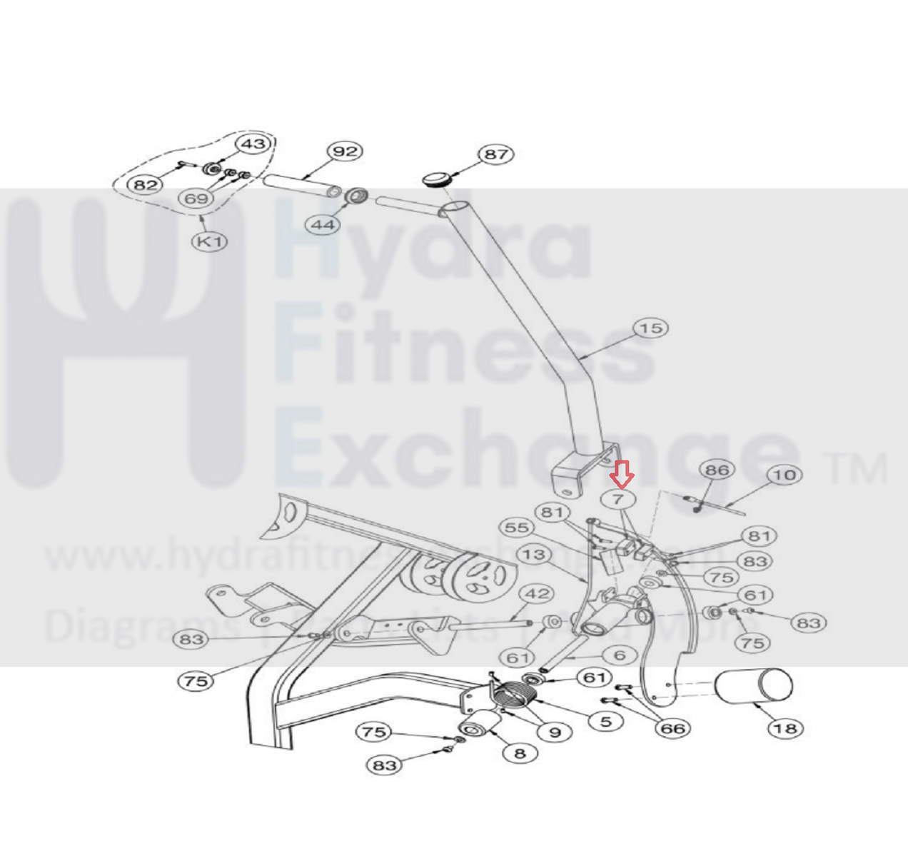 Cybex Strength System Block Stop 11000-384