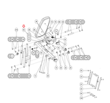 Cybex Strength System Bumper Replacement Kit 12050K007 - hydrafitnessparts