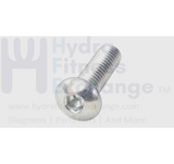 Cybex Strength System Button Head Hex Socket Screw Jc700422 - hydrafitnessparts