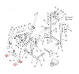 Cybex Strength System Cable & Roll Pin W/Floating Pulley 11000 - 212 & 11000 - 002 - hydrafitnessparts