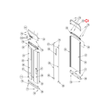 Cybex Strength System Cover Top 11040 - 767 - hydrafitnessparts