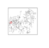 Cybex Strength System Nut Locking HN625200 - hydrafitnessparts