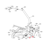 Cybex Strength System Torsion Spring W/Vinyl Cap 11000 - 303 & 11000 - 390 - hydrafitnessparts