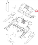 Epic Gold's Gym HealthRider Treadmill Display Console Panel MFR - ETCW05607 263047 - hydrafitnessparts