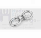 Eye Bolt Pivot Size M6 x 20 Strength System - hydrafitnessparts
