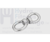 Eye Bolt Pivot Size M6 x 20 Strength System - hydrafitnessparts