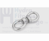 Eye Bolt Size M10 x 25 Strength System - hydrafitnessparts