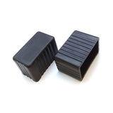30x60mm (1.18" × 2.36") Plastic End Cap Plug Replacement for Gym Equipment Frames, Non-Slip Protective Tube Insert for Strength Cable Gym & Cardio Machine Ends