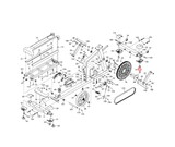 FreeMotion NordicTrack Proform Elliptical Crank Axle with Plate 316839 - hydrafitnessparts