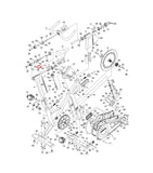 FreeMotion NordicTrack Stationary Bike M8 Nylon Washer 30mm 311663 - hydrafitnessparts