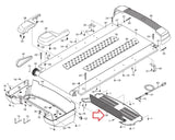 FreeMotion NordicTrack Treadmill Lower Motor Cover MFR - 273738 296211 - hydrafitnessparts