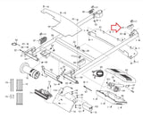FreeMotion NordicTrack Treadmill Right Front Cushion 290069 - hydrafitnessparts