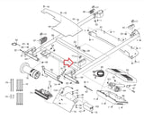 FreeMotion Nordictrack Treadmill Right Rear Deck Isolator Spring 290071 - hydrafitnessparts