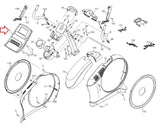 Freemotion Proform 545 Elliptical Display Console Assembly MFR - ELSF59912 331896 - hydrafitnessparts