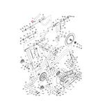 FreeMotion Stationary Bike Handlebar Adjust Rod 311745 - hydrafitnessparts