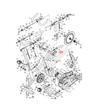 FreeMotion Stationary Bike Pivot Cover 311496 - hydrafitnessparts