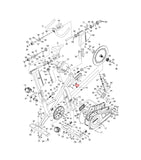 FreeMotion Stationary Bike Shoulder Socket Cap Screw Stainless Steel M8 x 50mm - hydrafitnessparts