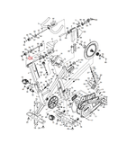 FreeMotion Stationary Bike Slider Knob 311535 - hydrafitnessparts