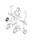 Gold's Gym Proform Elliptical Button Head Bolt M8 - 1.25 372666 - hydrafitnessparts