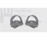 Gold's Gym Stationary Bike Left & Right Pedal Pair Spindle Size 9/16" - hydrafitnessparts