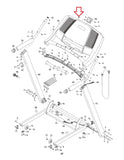 Gold's Gym Trainer 410 Treadmill Display Console Assembly MFR - ETGG39610 & 315688 - hydrafitnessparts