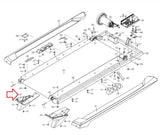 Healthrider HRTL592150 Treadmill Left Rear Foot Cover MFR - 315054 369930 - hydrafitnessparts