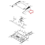 Healthrider HRTL592150 Treadmill Motor Hood Shroud Cover MFR - 315050 369883 - hydrafitnessparts