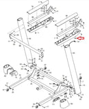 HealthRider Proform H90T 600I 1295I Treadmill Right HandRail Cover 334655 - hydrafitnessparts