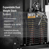 Heritage B17 Flying Fortress Functional Trainer Machine, All - in - One Home Gym - hydrafitnessparts