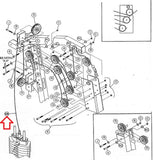 Hoist Fitness Strength System Floating Pulley Guide 26 - STD - SX122T - hydrafitnessparts