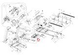 Horizon Advanced Fitness Group Livestrong CT7.1 T102 T202 T203 LS8.0T 2.7AT Treadmill Black Down Motor Cover 1000107490 - hydrafitnessparts