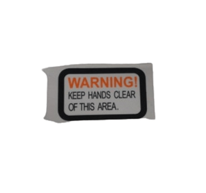 Horizon Advanced Fitness Group Treadmill Digital Warning Disc Decal 006070-AX - hydrafitnessparts