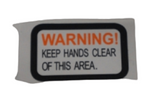 Horizon Advanced Fitness Group Treadmill Digital Warning Disc Decal 006070-AX