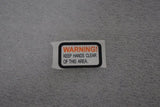 Horizon Advanced Fitness Group Treadmill Warning Decal 006070 - AX - hydrafitnessparts