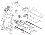 Horizon Fitness 3.0T 1.1T T70 T95 T30 T35 Treadmill Right Rear End Cap 000388 - DB - hydrafitnessparts